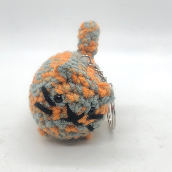 Stuffed Loaf Cat Keychain – Full Tummy Vibes Only 🐾🍽️,  Bag Charm Accessories - Picture 1 of 14